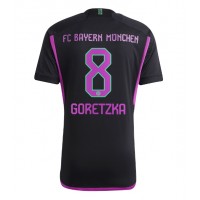 Dres Bayern Munich Leon Goretzka #8 Preč 2023-24 Krátky Rukáv